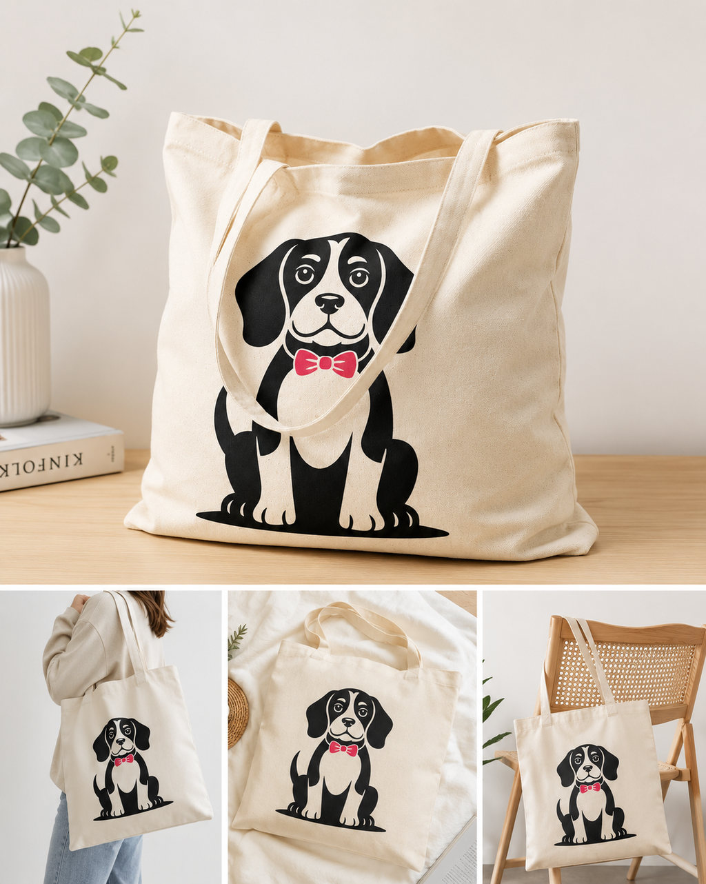 TOTE BAG DOG LOVERS