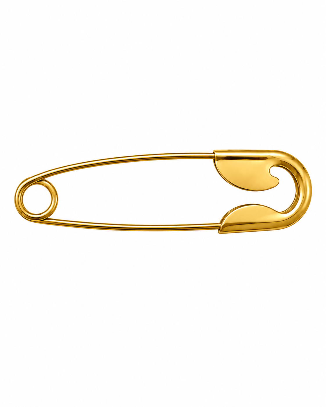 TikTok Stainless Steel Waterproof Non Tarnished 18K Gold Plated Minimalist Pin Hair Clip for Women