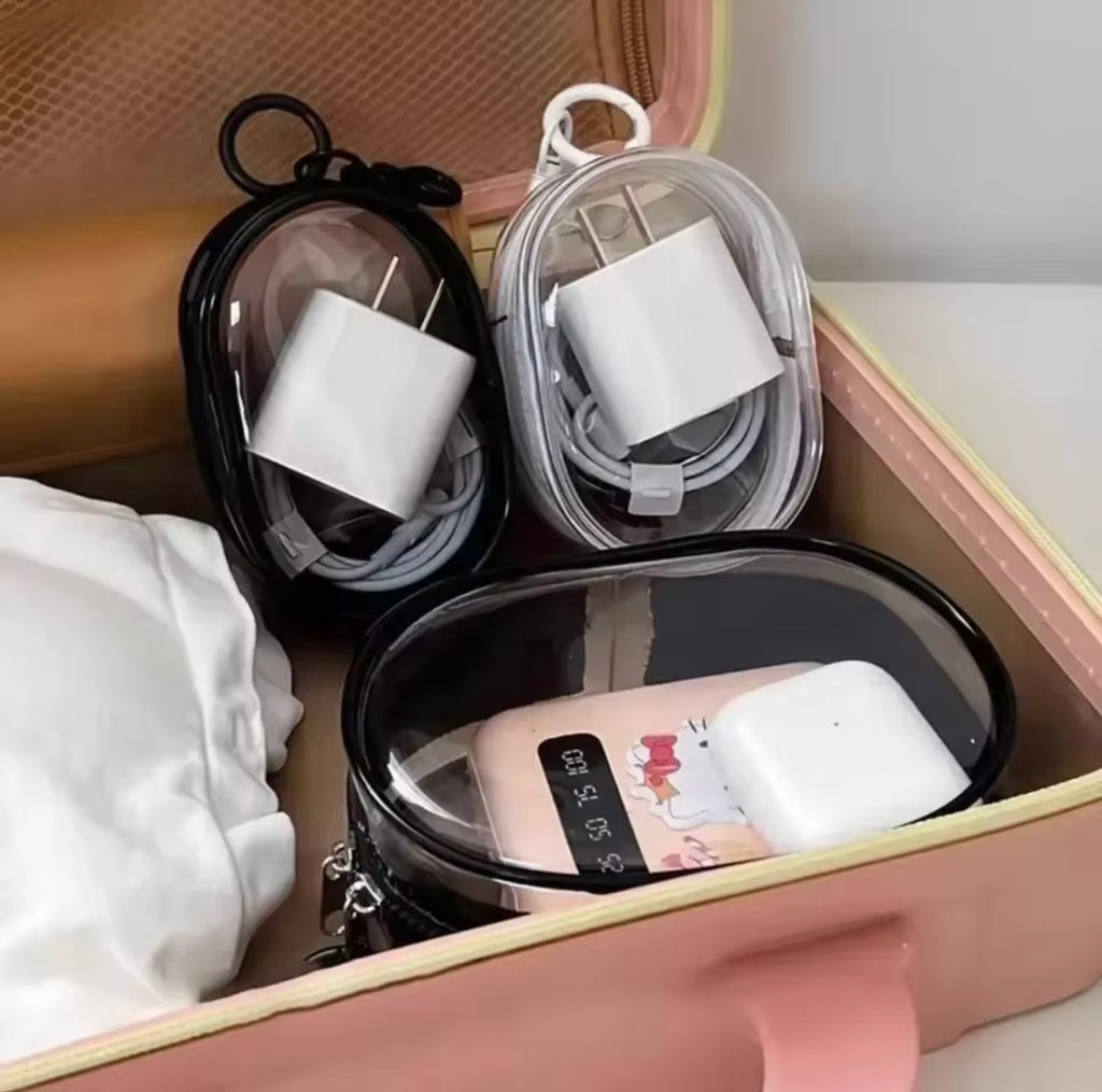 ✨ Mini Clear Travel Organizer Case ✨