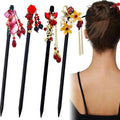 Decorative Hair Sticks – Oriental Style ✨🌸