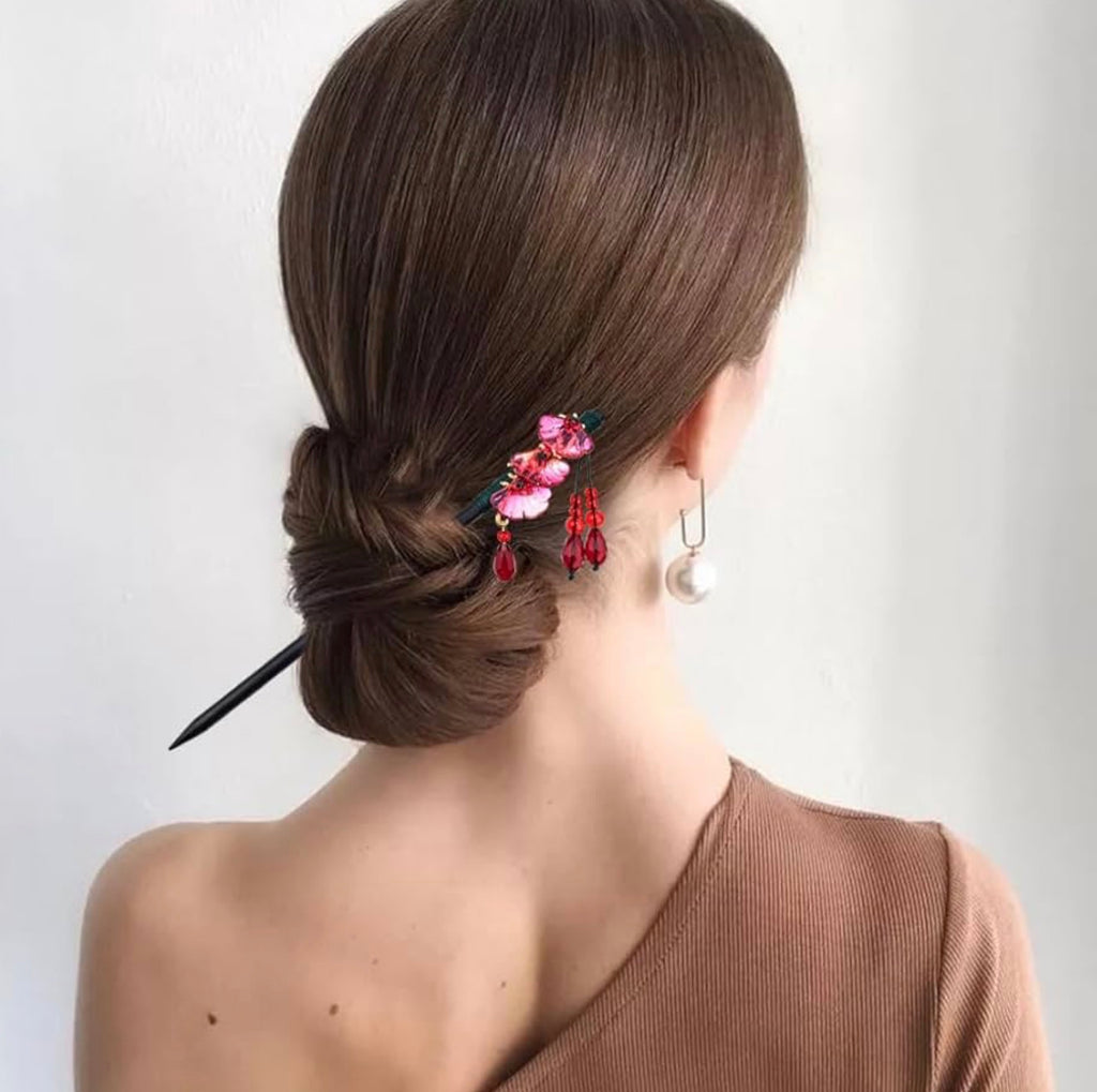 Decorative Hair Sticks – Oriental Style ✨🌸