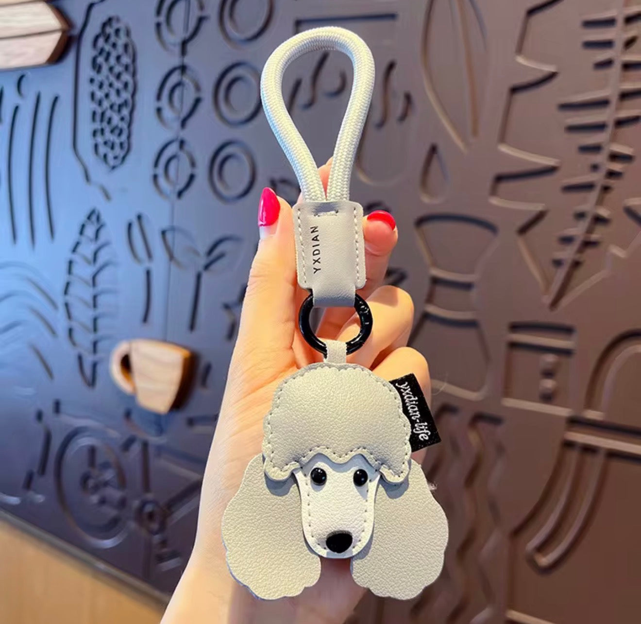Cute Dog Keychain | Puppy Bag Charm | Dog Lover Gift | Backpack Accessory | Car Key Holder🐶✨