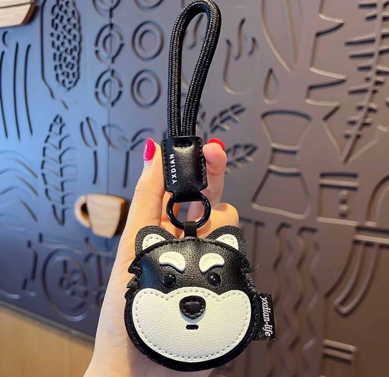 Cute Dog Keychain | Puppy Bag Charm | Dog Lover Gift | Backpack Accessory | Car Key Holder🐶✨