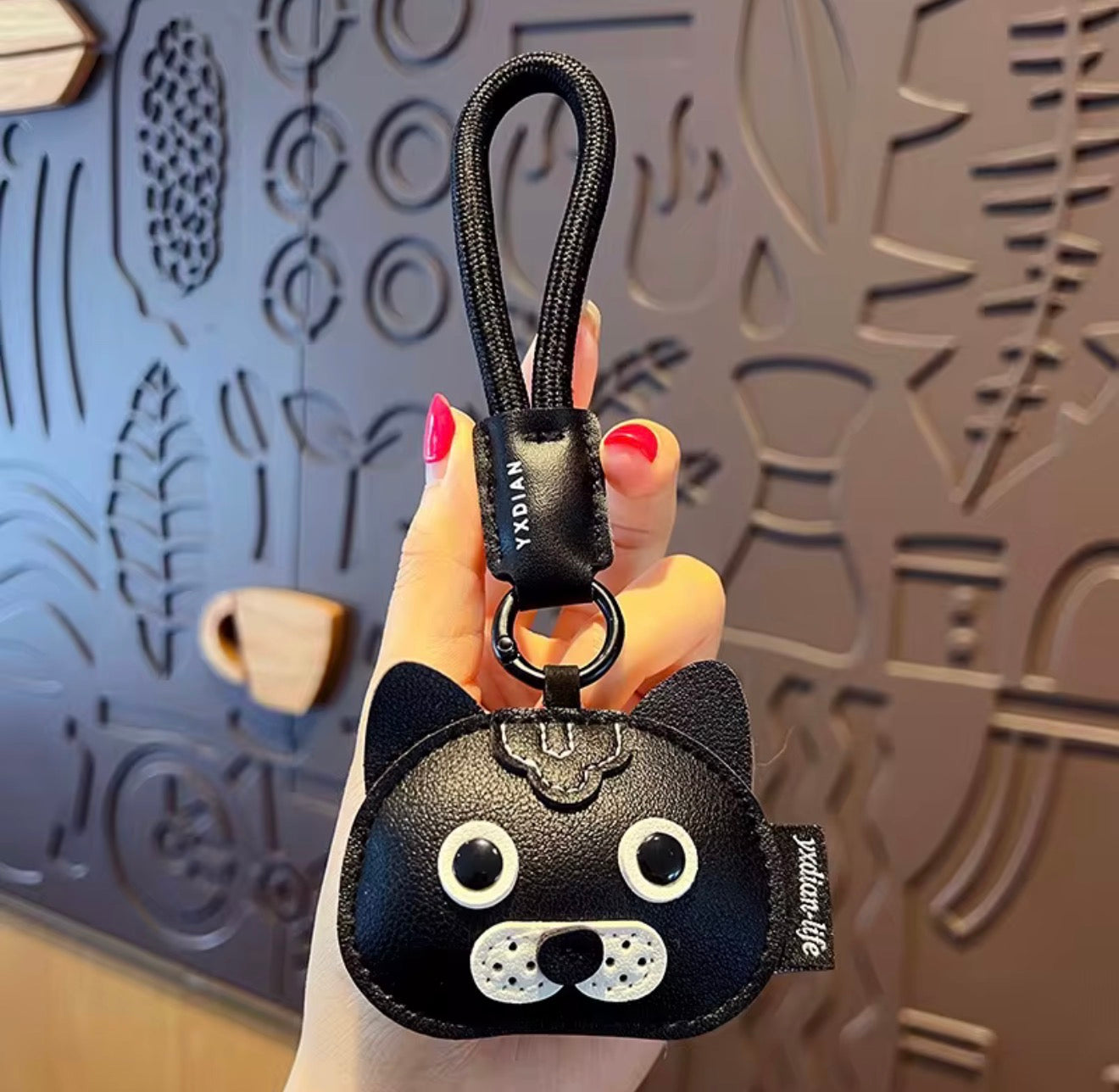 Cute Dog Keychain | Puppy Bag Charm | Dog Lover Gift | Backpack Accessory | Car Key Holder🐶✨