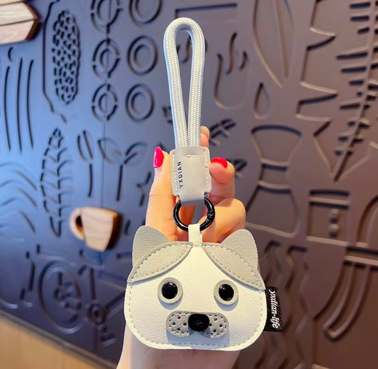 Cute Dog Keychain | Puppy Bag Charm | Dog Lover Gift | Backpack Accessory | Car Key Holder🐶✨