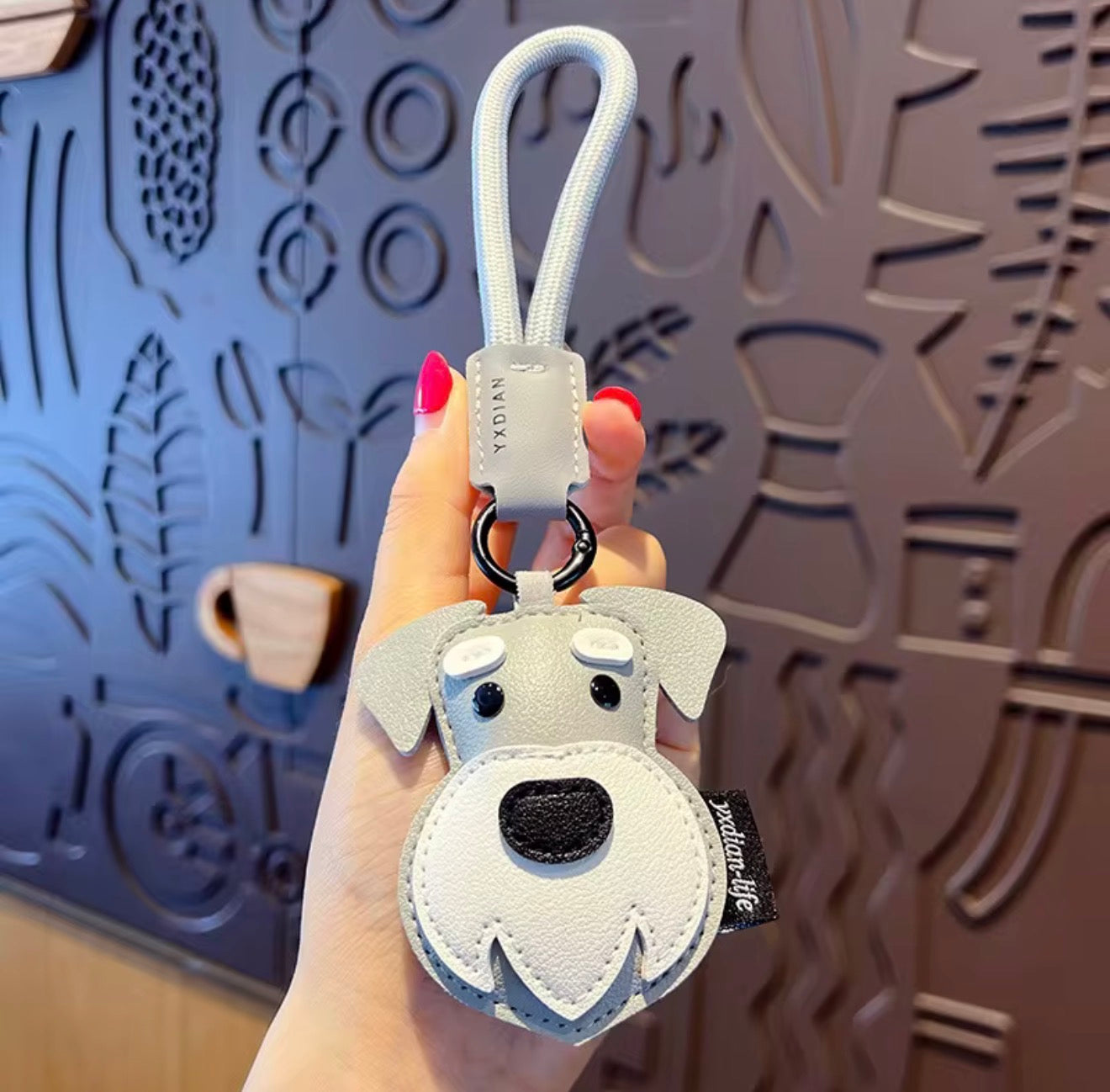 Cute Dog Keychain | Puppy Bag Charm | Dog Lover Gift | Backpack Accessory | Car Key Holder🐶✨