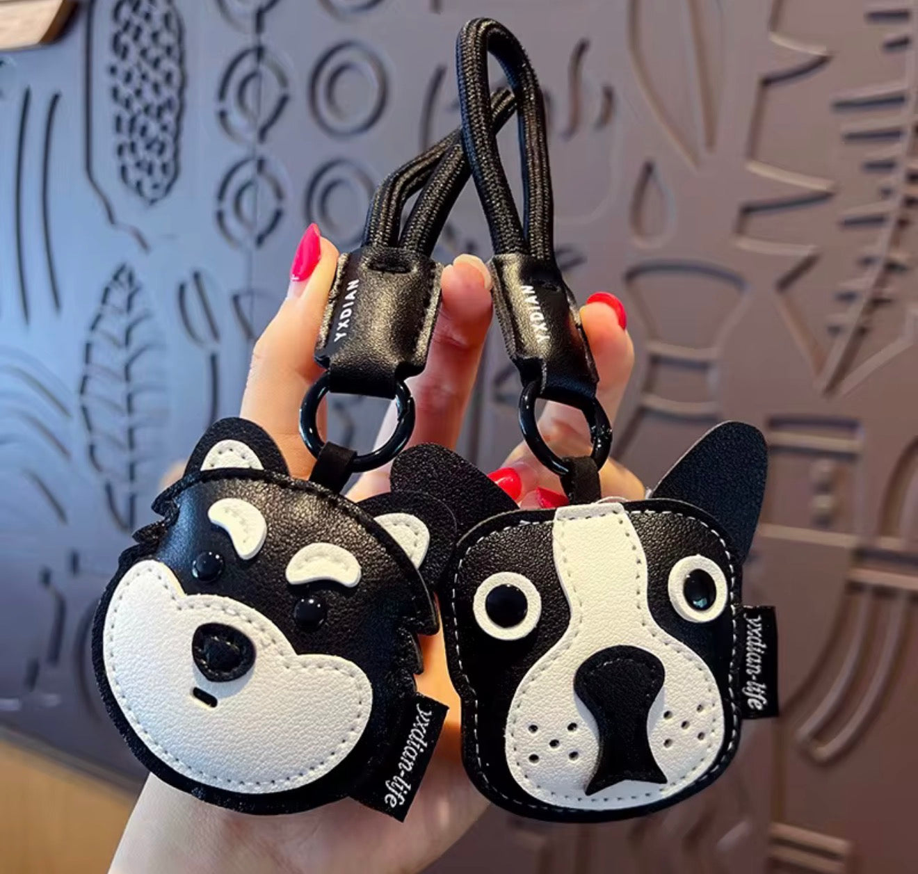 Cute Dog Keychain | Puppy Bag Charm | Dog Lover Gift | Backpack Accessory | Car Key Holder🐶✨