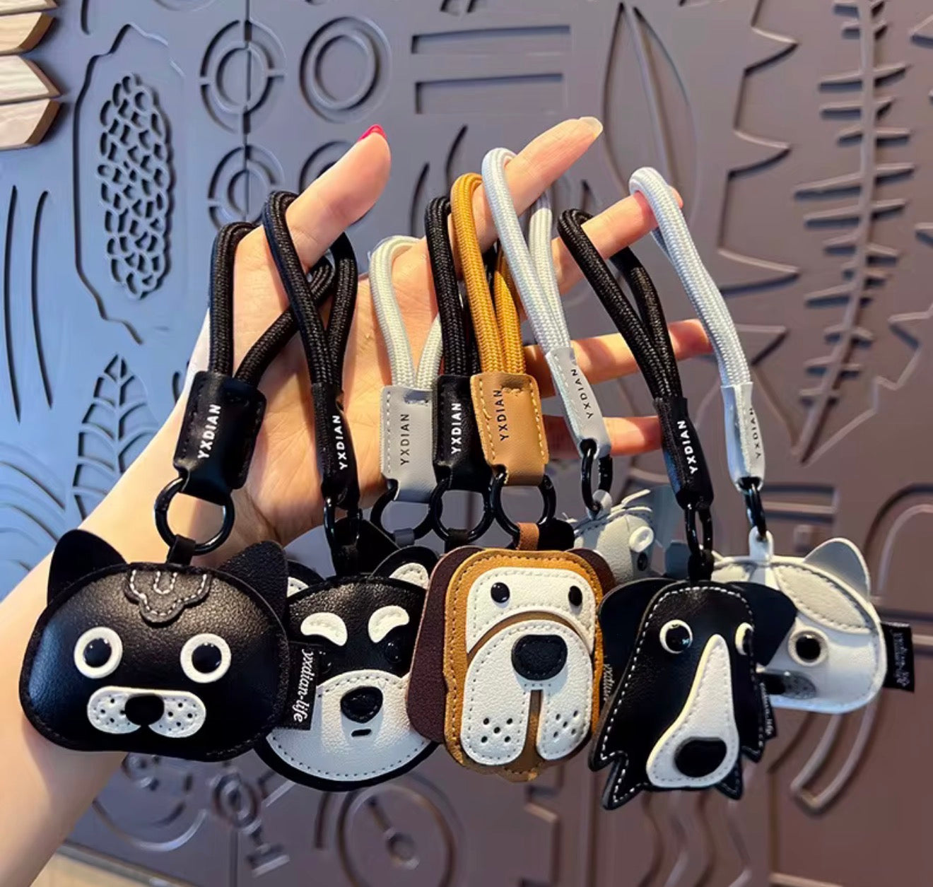 Cute Dog Keychain | Puppy Bag Charm | Dog Lover Gift | Backpack Accessory | Car Key Holder🐶✨