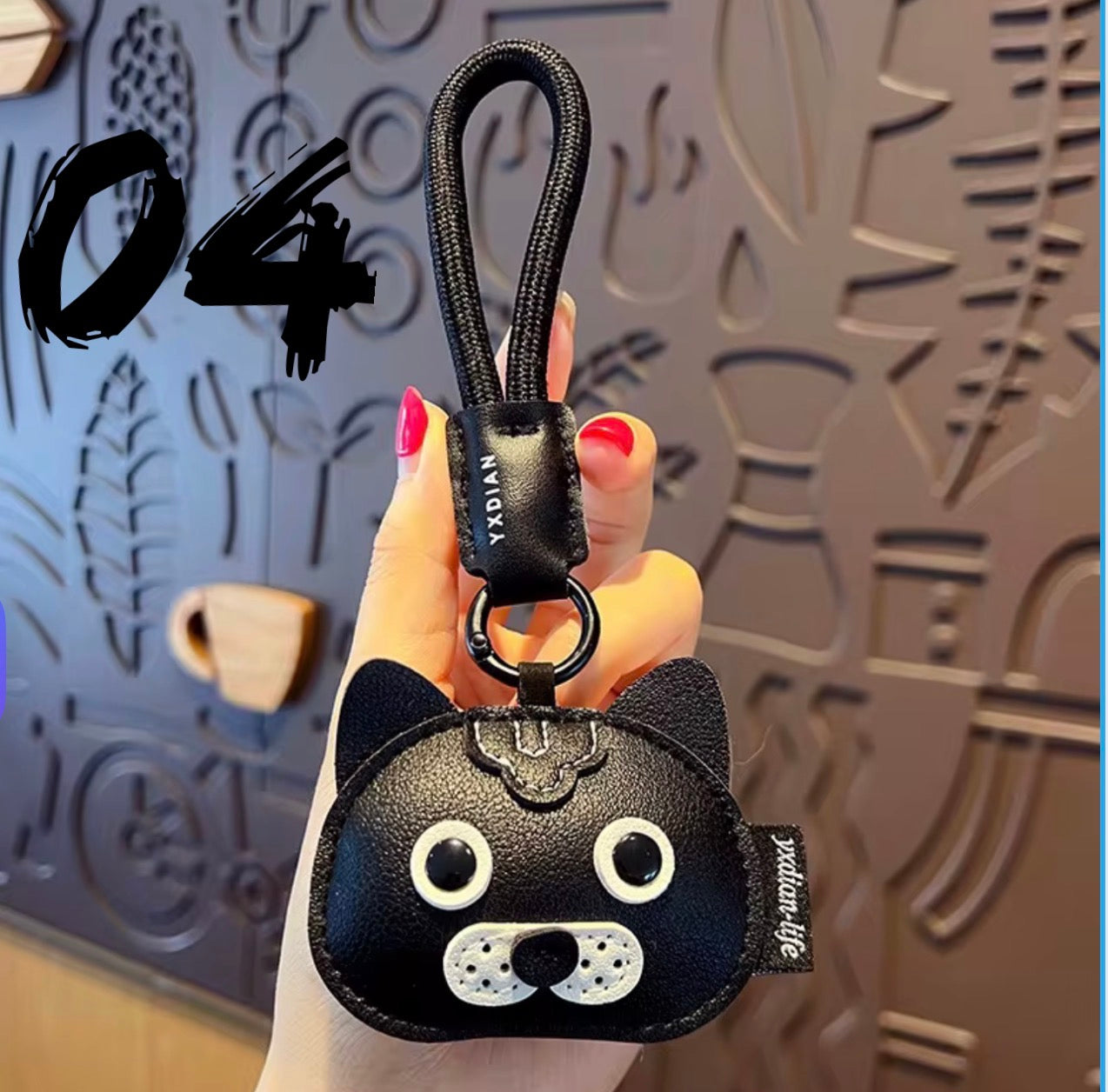 Cute Dog Keychain | Puppy Bag Charm | Dog Lover Gift | Backpack Accessory | Car Key Holder🐶✨