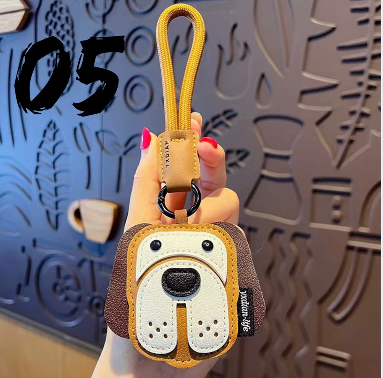 Cute Dog Keychain | Puppy Bag Charm | Dog Lover Gift | Backpack Accessory | Car Key Holder🐶✨