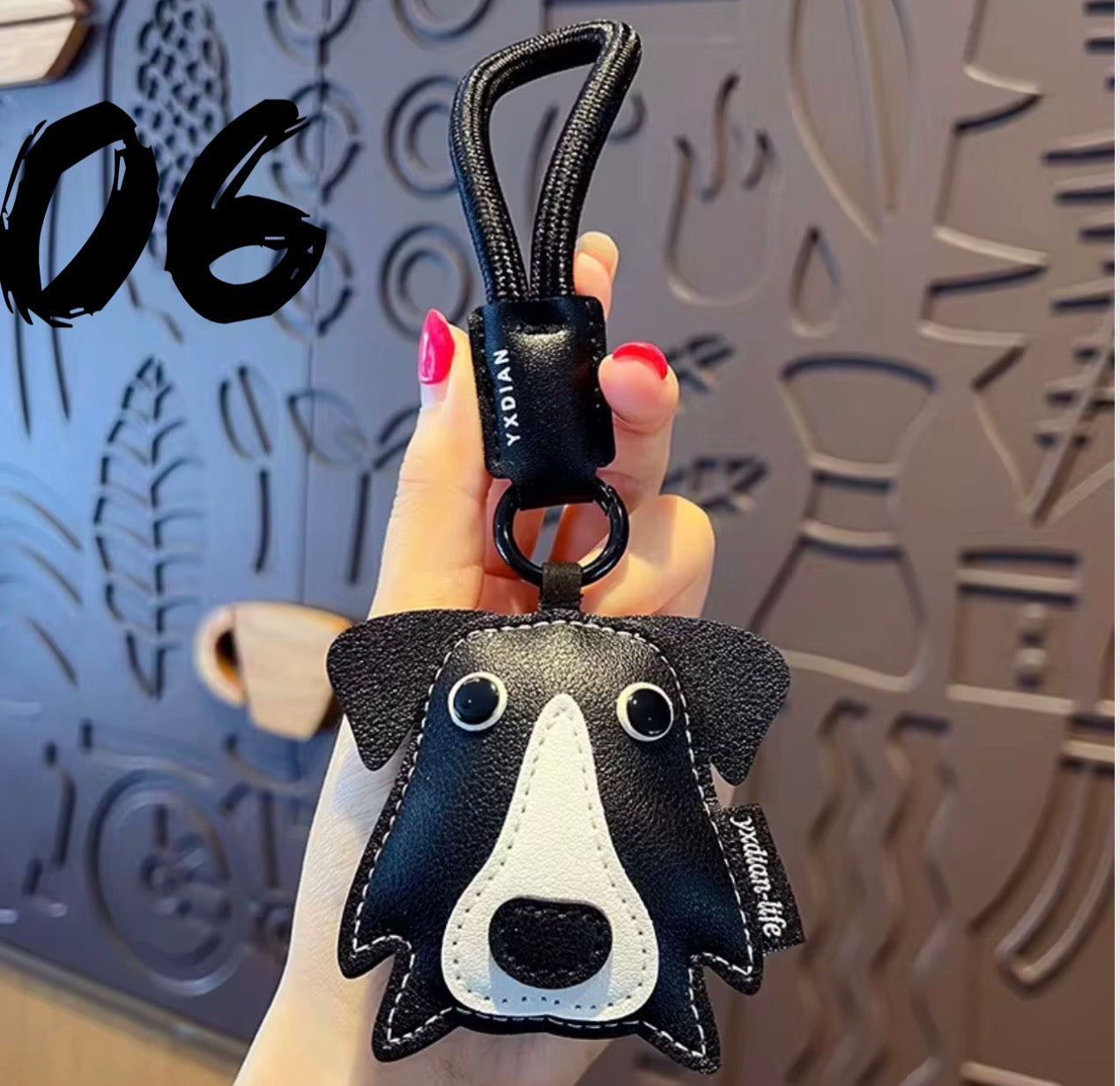 Cute Dog Keychain | Puppy Bag Charm | Dog Lover Gift | Backpack Accessory | Car Key Holder🐶✨