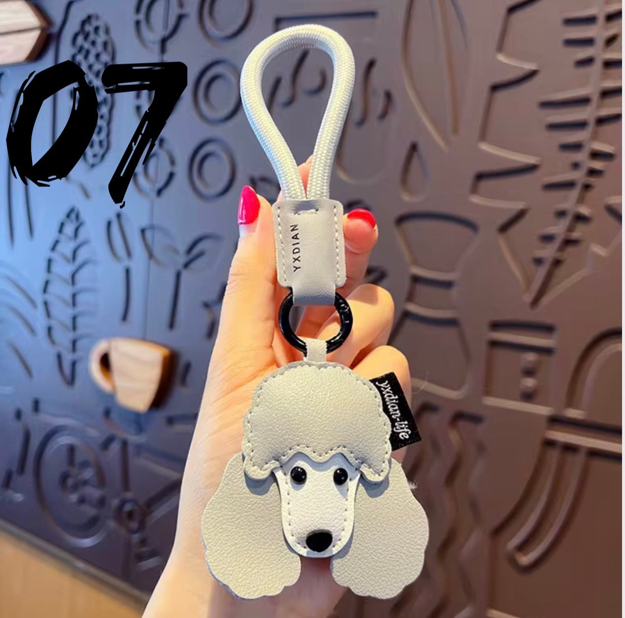 Cute Dog Keychain | Puppy Bag Charm | Dog Lover Gift | Backpack Accessory | Car Key Holder🐶✨