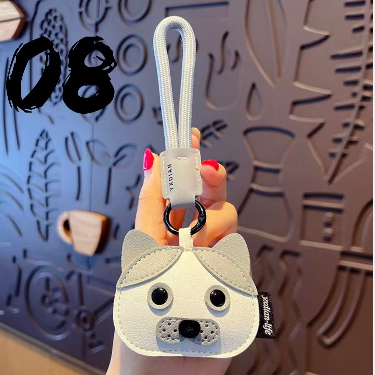 Cute Dog Keychain | Puppy Bag Charm | Dog Lover Gift | Backpack Accessory | Car Key Holder🐶✨