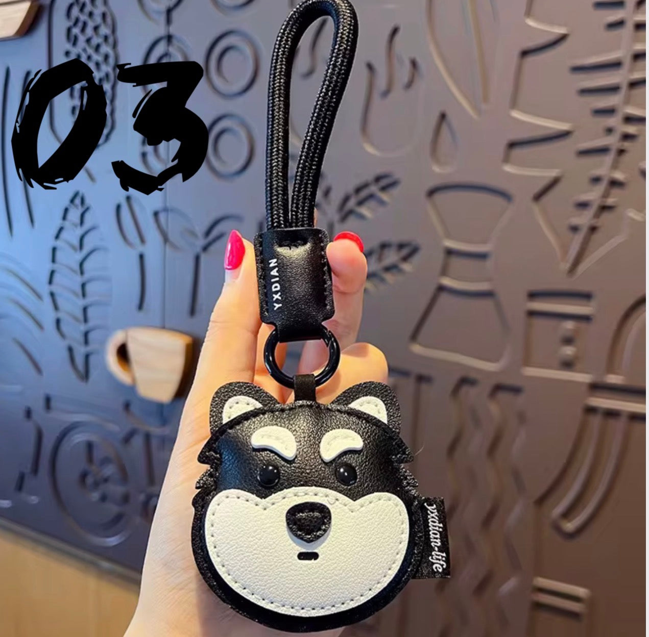 Cute Dog Keychain | Puppy Bag Charm | Dog Lover Gift | Backpack Accessory | Car Key Holder🐶✨
