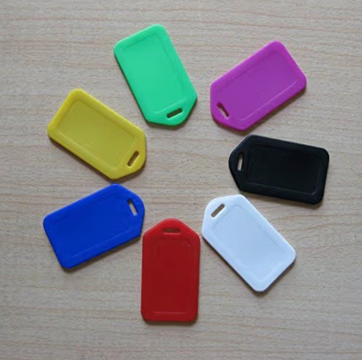 Personalized Luggage Tags – Colorful Travel ID Tags ✈️🎒 (4pcs)