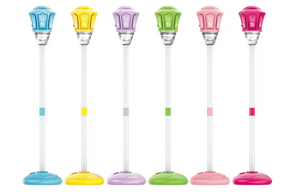 Bubble Machine Lamp with Light, Rechargeable Outdoor Summer Bubbles Toys for Kids & Adults, Bubble Blower and Wand Toy, Birthday Christmas Party Gifts for Toddlers Teens Blue