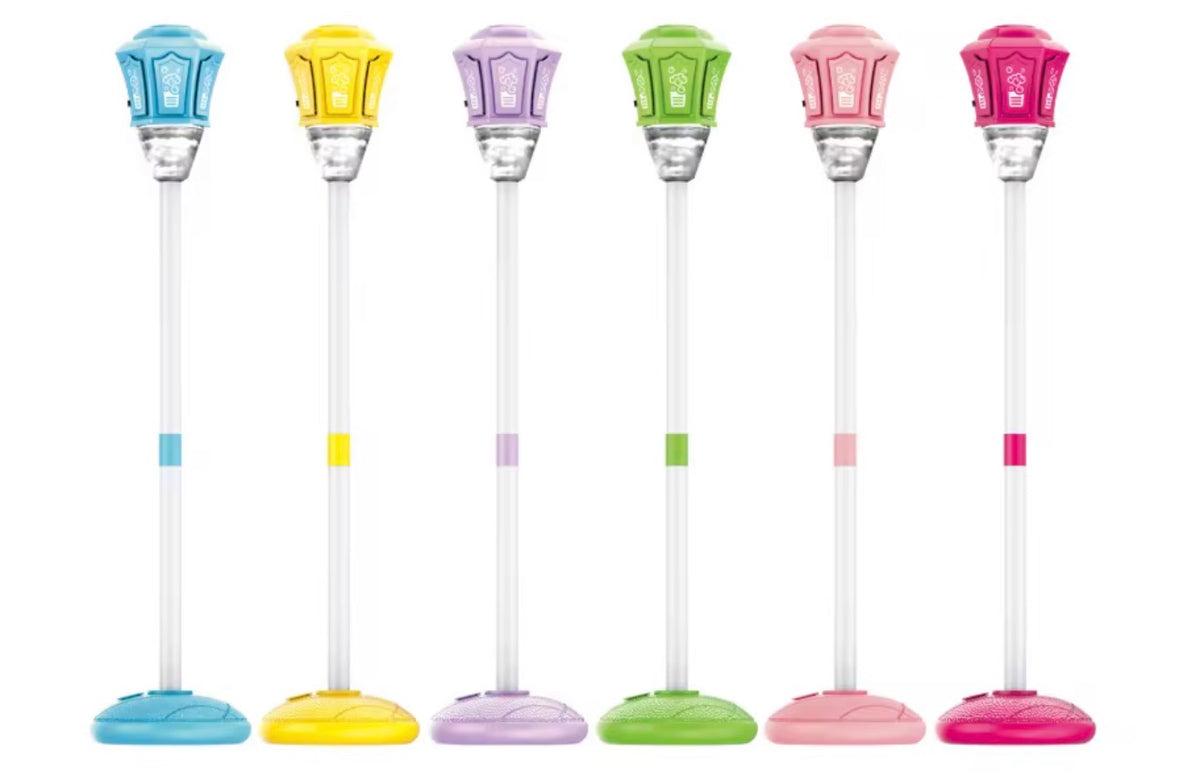 Bubble Machine Lamp with Light, Rechargeable Outdoor Summer Bubbles Toys for Kids & Adults, Bubble Blower and Wand Toy, Birthday Christmas Party Gifts for Toddlers Teens Blue