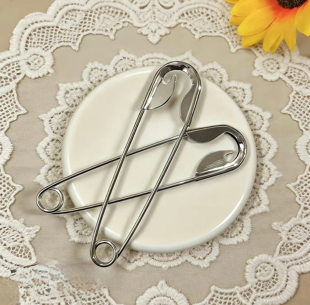 TikTok Stainless Steel Waterproof Non Tarnished 18K Gold Plated Minimalist Pin Hair Clip for Women