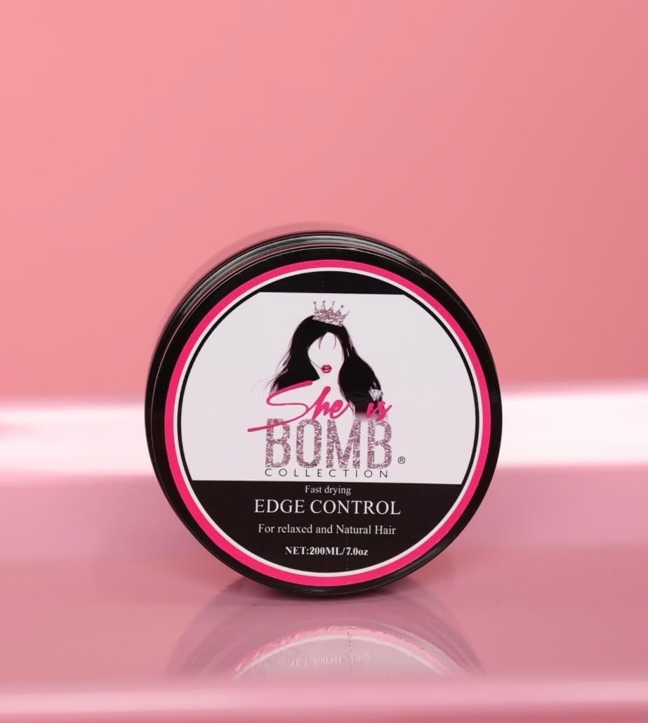 SHE IS BOMB COLLECTION FAST DRYING EDGE CONTROL FOR RELAXED & NATURAL HAIR