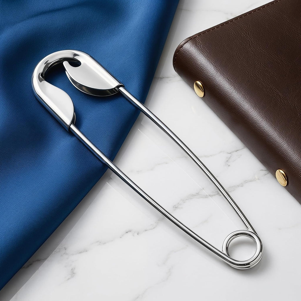 TikTok Stainless Steel Waterproof Non Tarnished 18K Gold Plated Minimalist Pin Hair Clip for Women